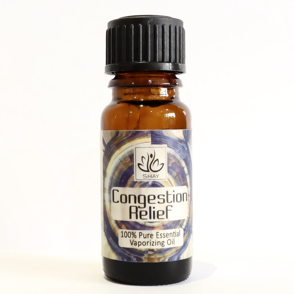 Congestion Relief - 100% Pure Essential Vaporizing Oil 10ml Bottle