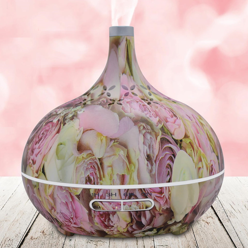MX02 Aroma Diffuser & Humidifier with Colour Changing light. 10 Hours.