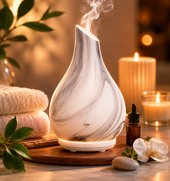 Ayan GL01 Aroma Diffuser & Humidifier with Colour Changing Night Light. 5 Hours.