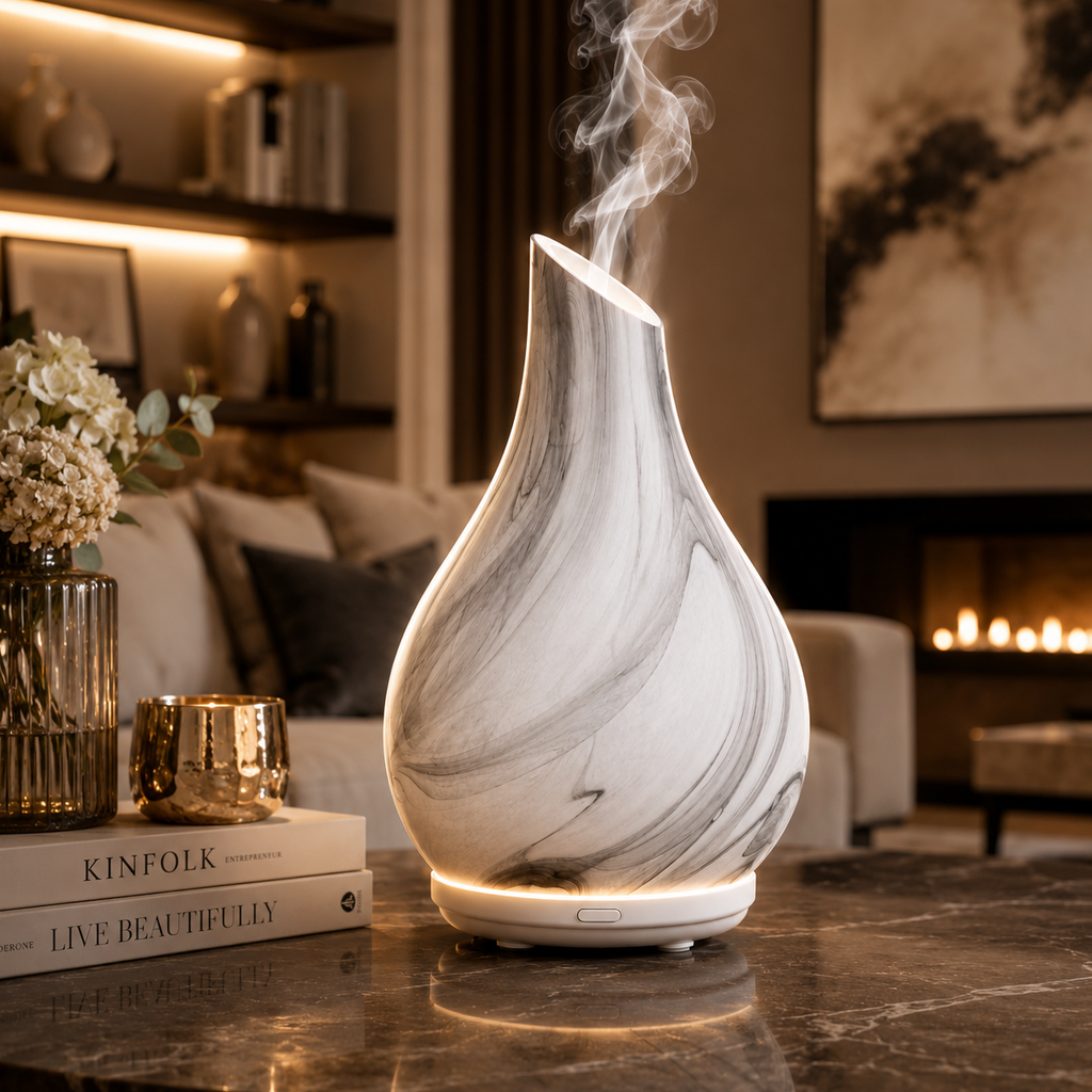 Ayan GL01 Aroma Diffuser & Humidifier with Colour Changing Night Light. 5 Hours.