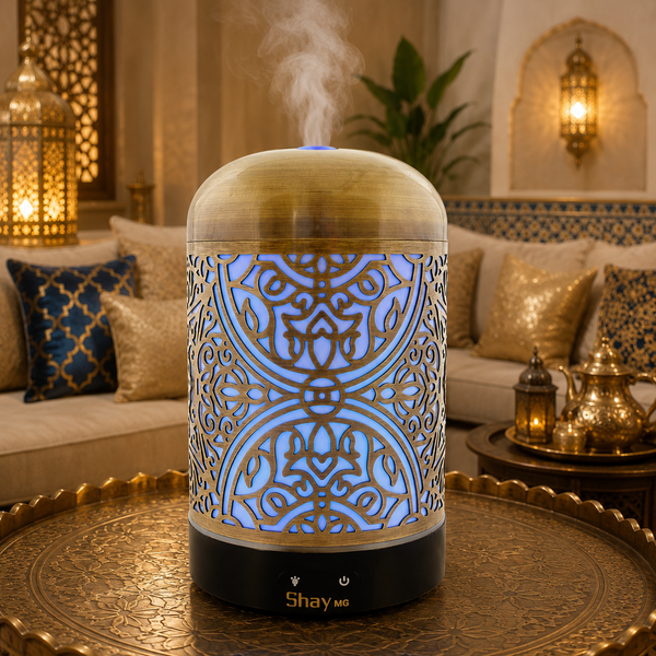 Shay MG04 Aroma Diffuser & Humidifier with Colour Changing Lamp. 7 hours