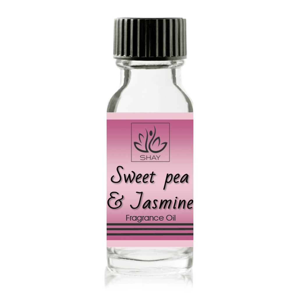 Sweet Pea & Jasmine - 15ml Fragrance Oil Bottle