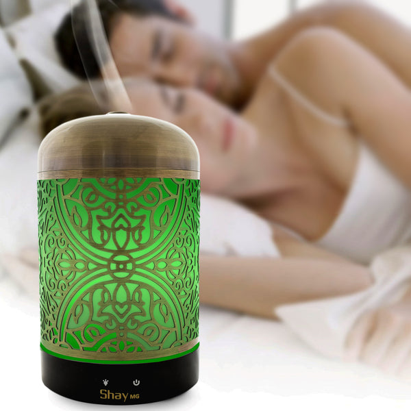 Shay MG04 Colour Changing Aroma Diffuser - 7 hours - Diffuser Humidifier
