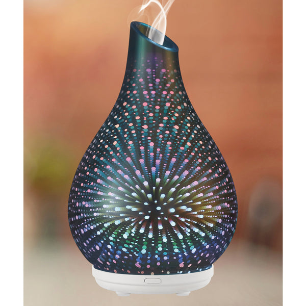 Ayan GL02 Aroma Diffuser & Humidifier with Colour Changing Night Light. 5 Hours.