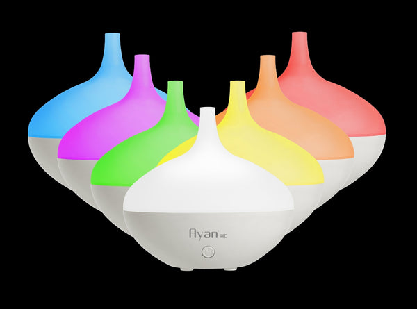 Ayan HC Aroma Diffuser & Humidifier with Colour Changing Light. 6 Hours.