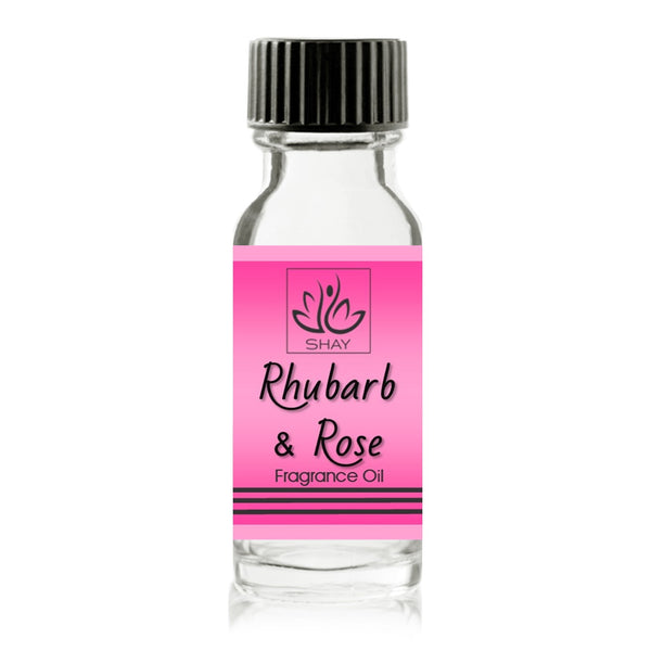 Rhubarb & Rose - 15ml Fragrance Oil Bottle