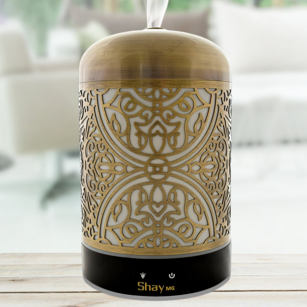 Shay MG04 Colour Changing Aroma Diffuser - 7 hours - Diffuser Humidifier