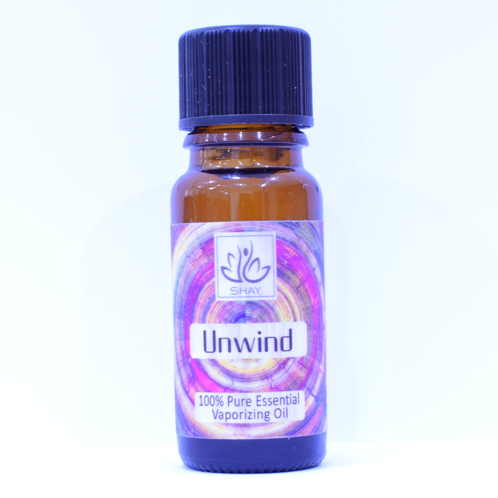 Unwind - 100% Pure Essential Vaporizing Oil 10ml Bottle - Diffuser Humidifier